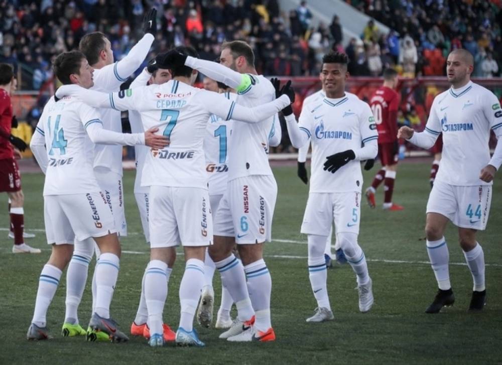Победа «Зенита» в Казани стала для клуба не только юбилейной, но и рекордной
