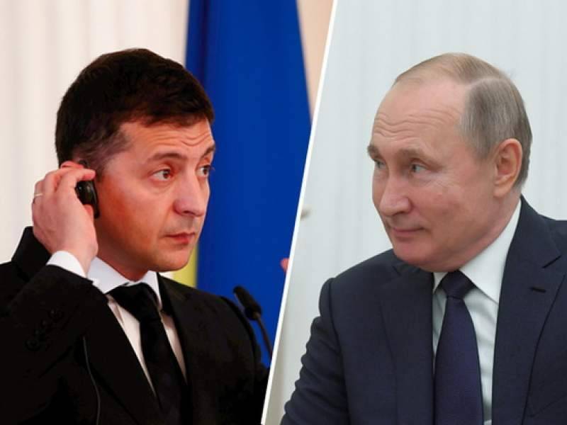 Стало известно, о чем говорили Путин с Зеленским по телефону