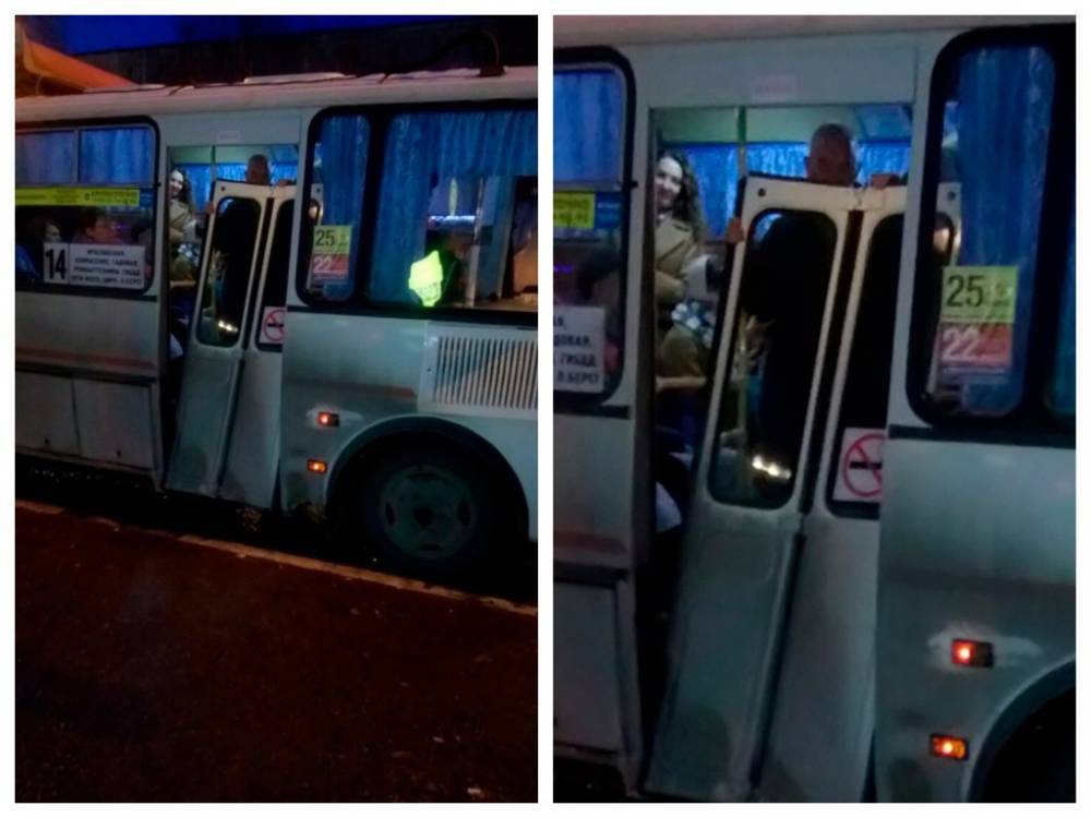 Появились подробности истории с фото «швейцара» в автобусе Новокузнецка
