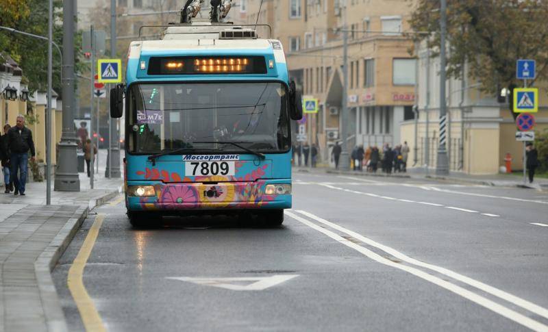 Новые выделенные полосы для автобусов появились в трех районах Москвы