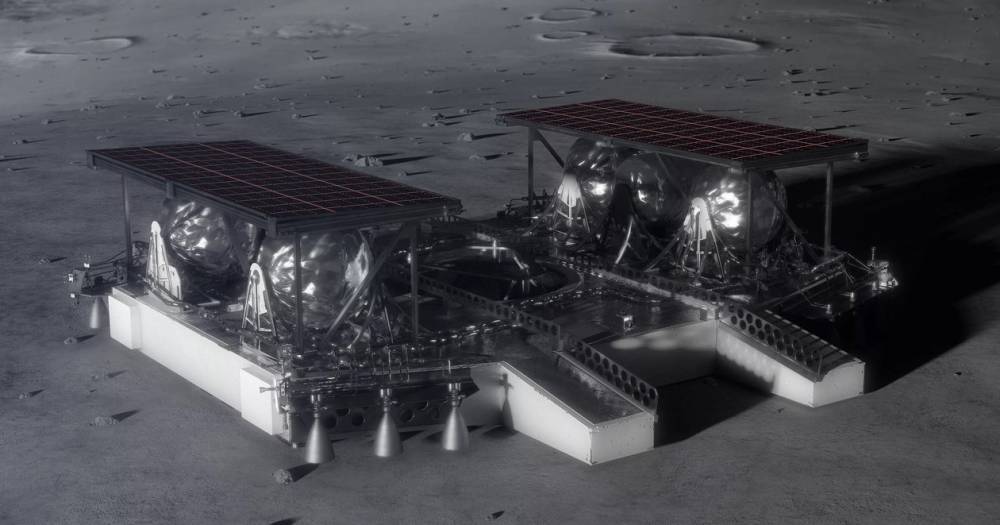 NASA показало, как может выглядеть будущий лунный посадочный аппарат