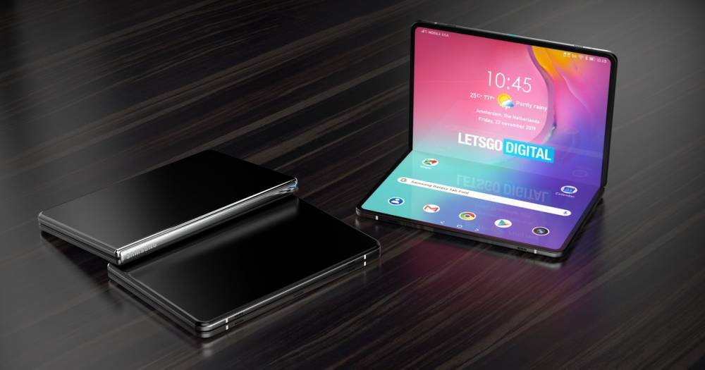 Как может выглядеть гибкий планшет Samsung