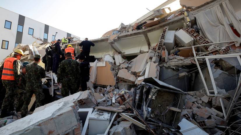 Число пострадавших при землетрясении в Албании превысило 600 - russian.rt.com - Албания - Дуррес
