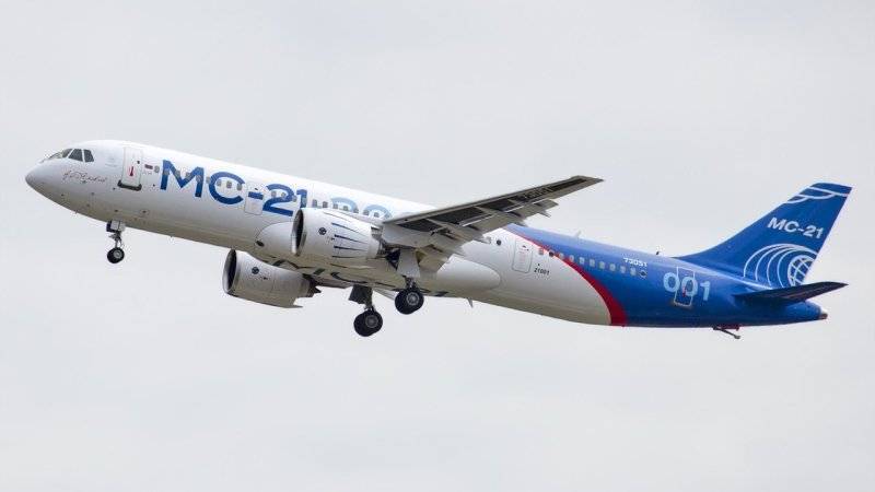 ОАК поставит шесть самолетов МС-21 российским авиакомпаниям в 2021 году