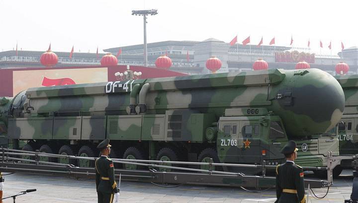 Пентагон: Китай испытал новейшую баллистическую ракету