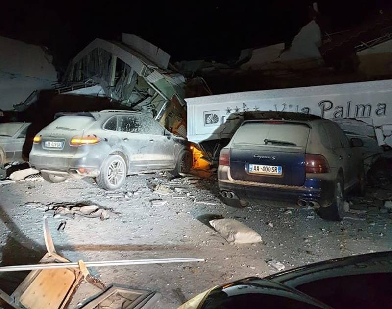 В Албании растет число жертв мощного землетрясения