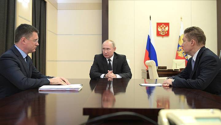 Газовые проблемы: Новак и Миллер приехали к Путину после его разговора с Зеленским