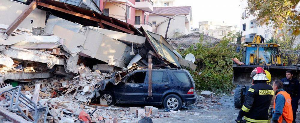 Мощное землетрясения на Балканах. Есть жертвы