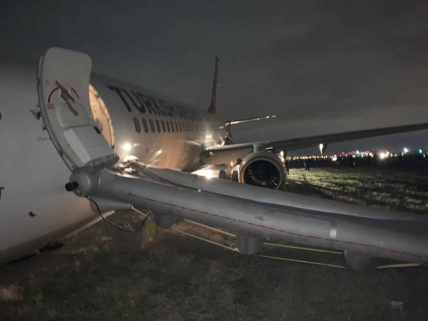 Turkish Airlines отменила рейсы в Одессу после ЧП с самолетом