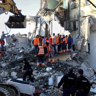 Число жертв землетрясения в Албании достигло 16-ти