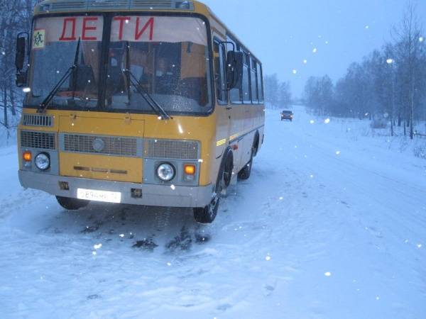 Следствие: дети в Горном Щите добираются в школу пешком по автотрассе