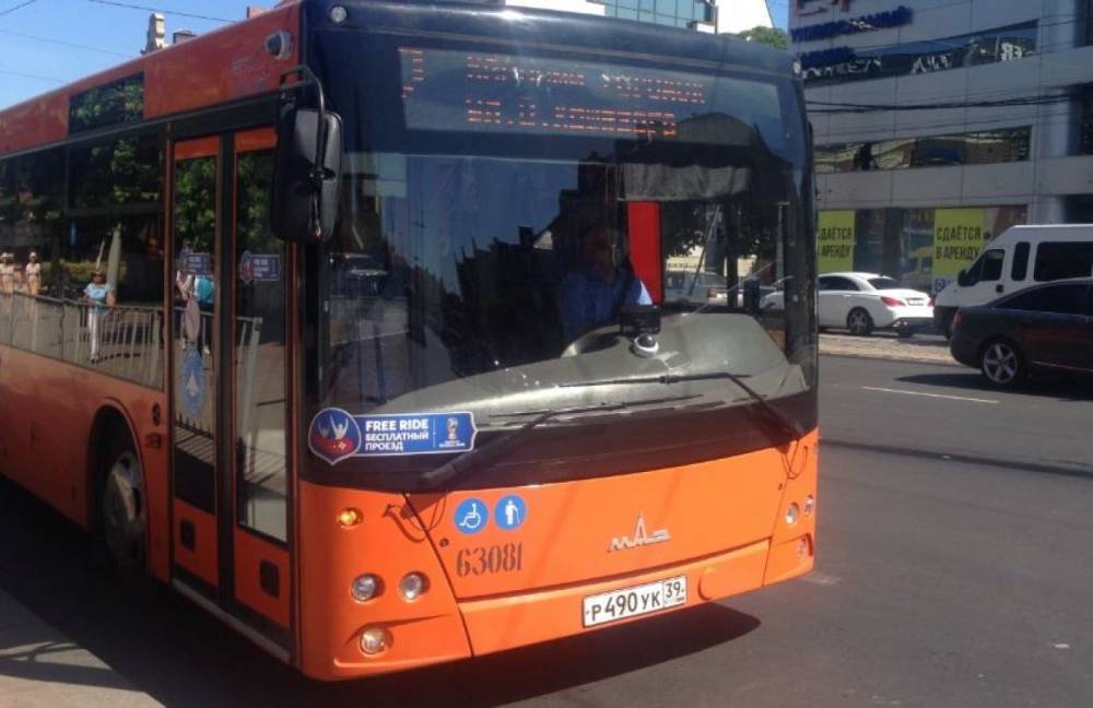 В Калининграде два неисправных автобуса сняли с линии
