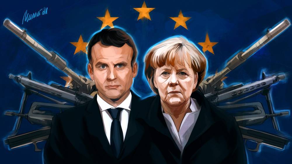 Макрон и Меркель начали борьбу за лидерство в Европе