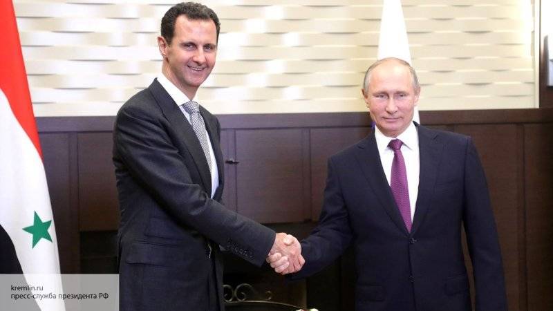 Асад назвал Россию и Иран друзьями Сирии, которые помогли выстоять в войне