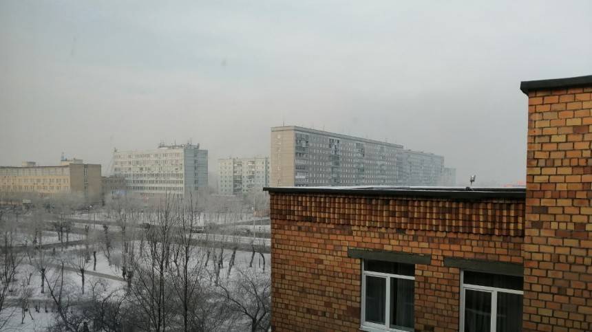 Метеорологи ввели режим «черного неба» в Красноярске