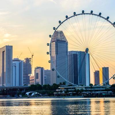 В Сингапуре приостановлена работа Singapore Flyer