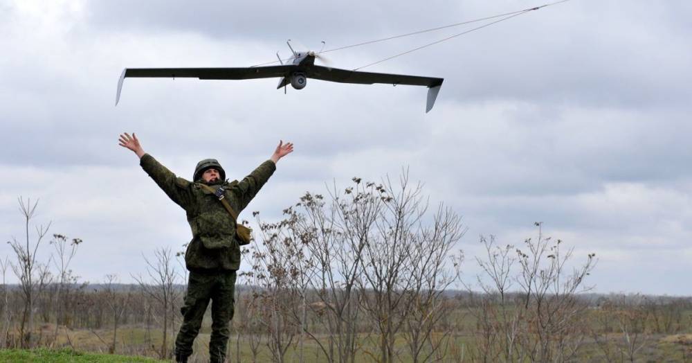 Российские беспилотники смогут ловить вражеские дроны сетями