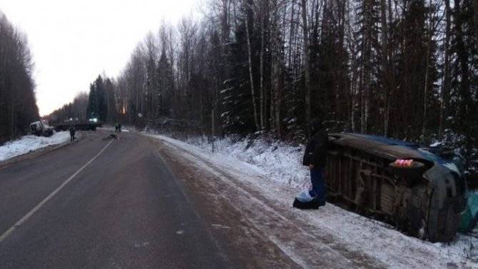 Два человека погибли в ДТП с лесовозом в Кировской области