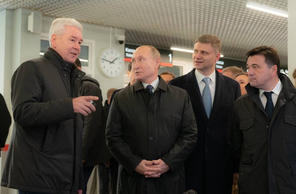 Владимир Путин и Сергей Собянин открыли трассу М11 Москва — Санкт-Петербург