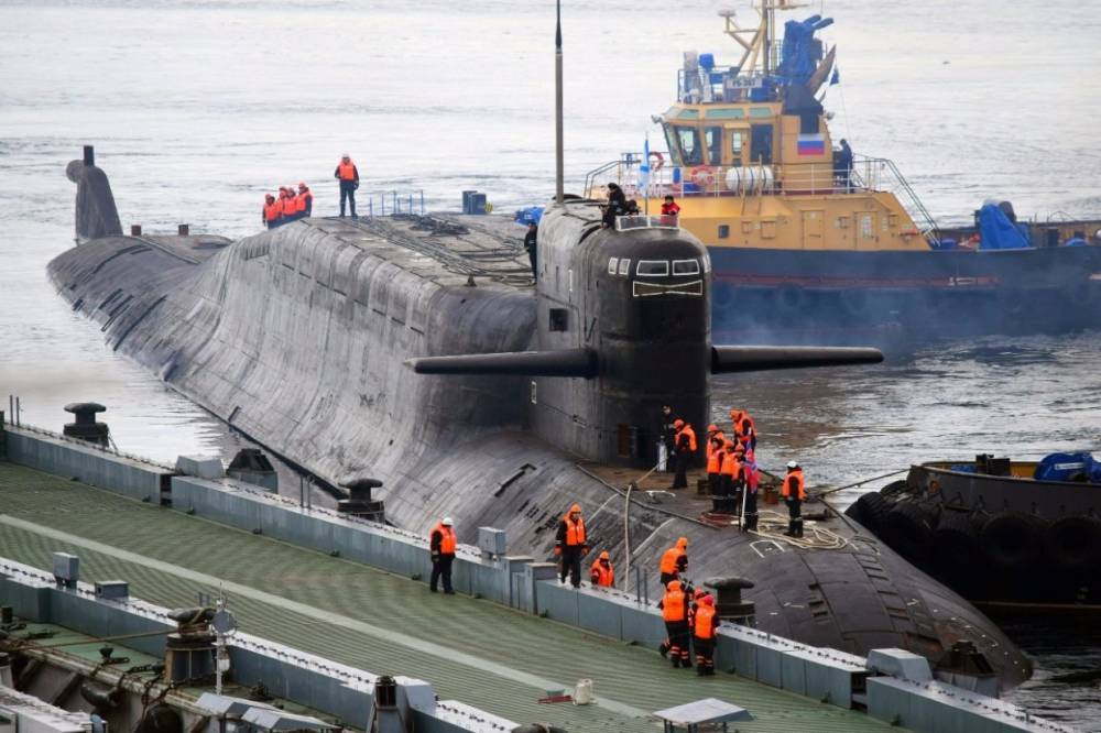 Экипаж подводной лодки «Карелия» назван одним из лучших на Северном флоте