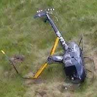 Крушение вертолета воронежского клуба «Солнечный» Александра Цыбаня произошло при осмотре его сельхозугодий