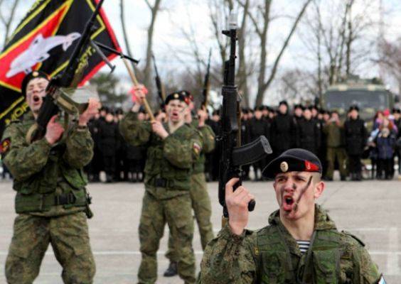 Морские пехотинцы России отмечают свой профессиональный праздник