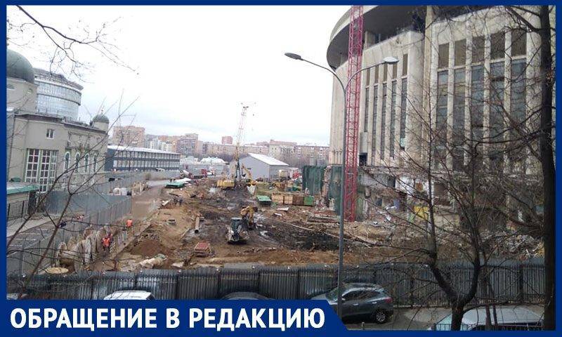 Несколько месяцев без сна:  москвичи рассказали о шуме из-за реконструкции СК «Олимпийский»