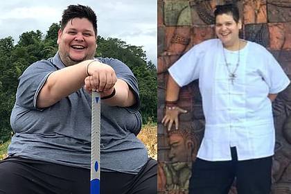 320-килограммовый мужчина всего за год сбросил две трети веса