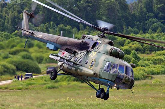 Россия передала Киргизии два вертолёта Ми-8МТ