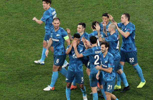 Футболисты «Зенита» выиграли у «Лиона» в матче группового этапа Лиги чемпионов