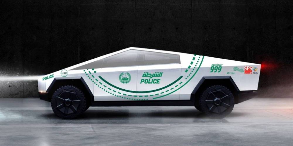 Полиция Дубая заказала пикап Tesla