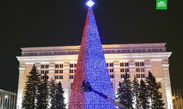 Мэр Кемерово назвал новогоднюю елку за 18 млн рублей «средней ценовой категории»