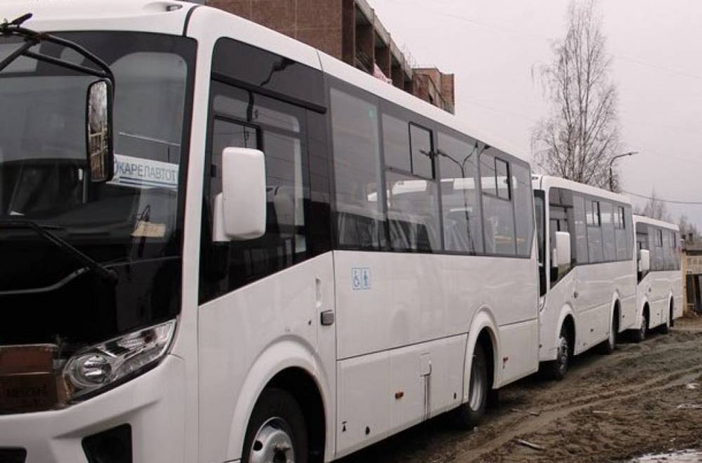 Карелия получила еще восемь новых автобусов