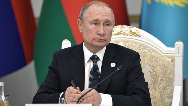 Путин поблагодарил страны-участницы ОДКБ за поддержку резолюции против нацизма