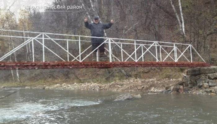 «Это в голове не укладывается»: В Башкирии украли 16-метровый мост