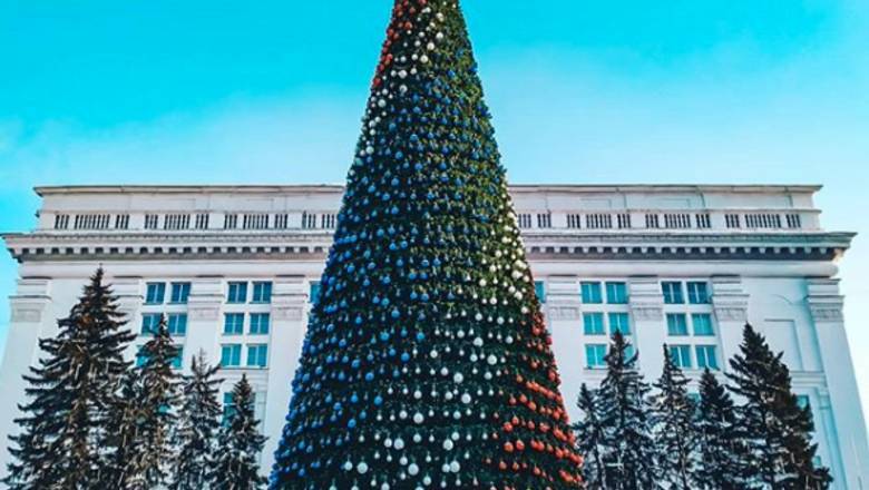 Мэр Кемерово потратил на новогоднюю елку 18 млн рублей