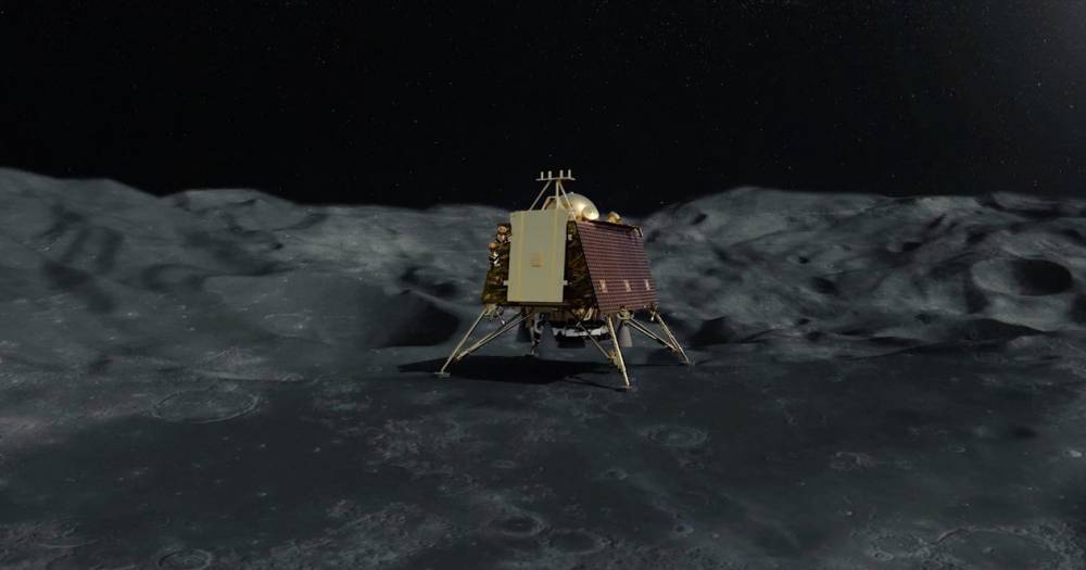Индийский лунный аппарат разбился в&nbsp;500 метрах от&nbsp;назначенного места посадки