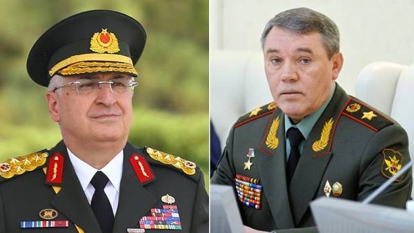 Герасимов и Гюлер обсудили ситуацию в Сирии