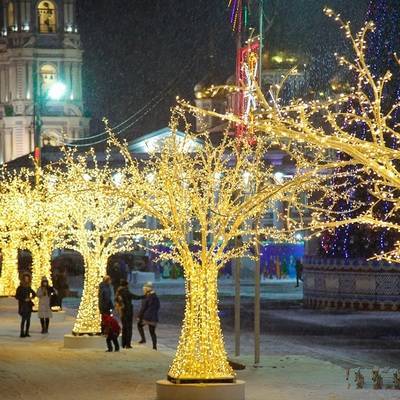 Высотные фейерверки на Новый год запустят в Москве с 11 точек