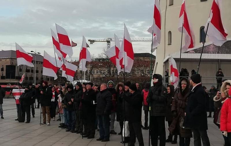 Белорусские националисты раскручивают «национальный гимн» с литовской символикой - politnavigator.net - Минск