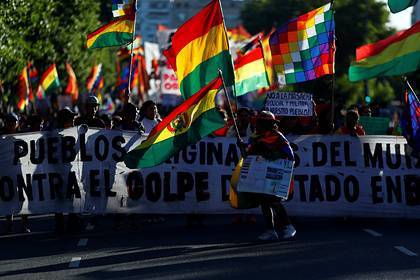 Переворот в Боливии сравнили с майданом на Украине