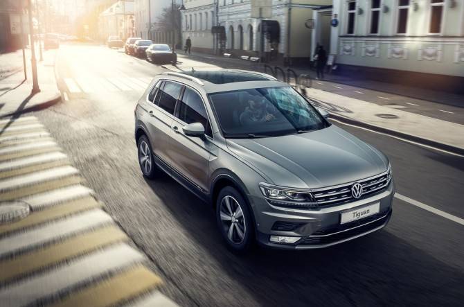 Volkswagen Tiguan в октябре стал самым продаваемым кроссовером в Европе