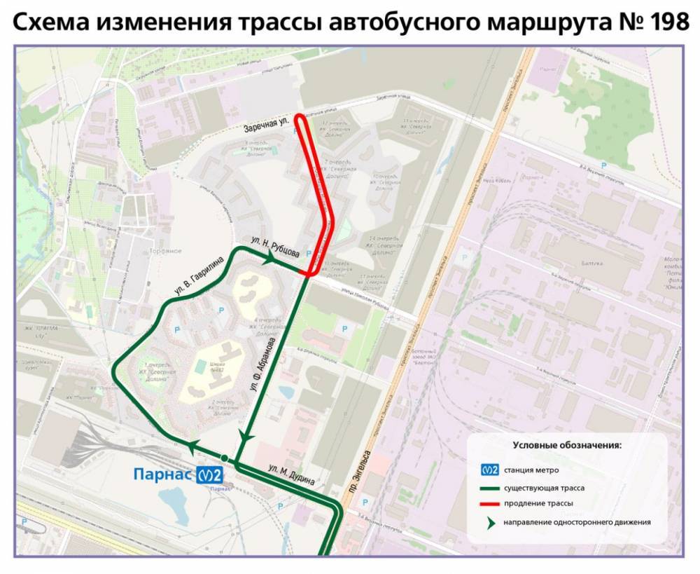 В Петербурге изменятся маршруты автобусов №104 и №148