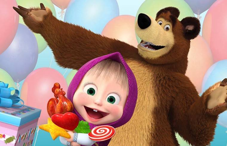 Сериал «Маша и Медведь» вошёл в топ-5 самых популярных детских шоу в мире