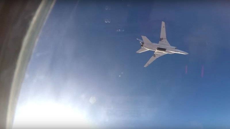 Военная авиация РФ осуществила патрулирование в Сирии по двум маршрутам