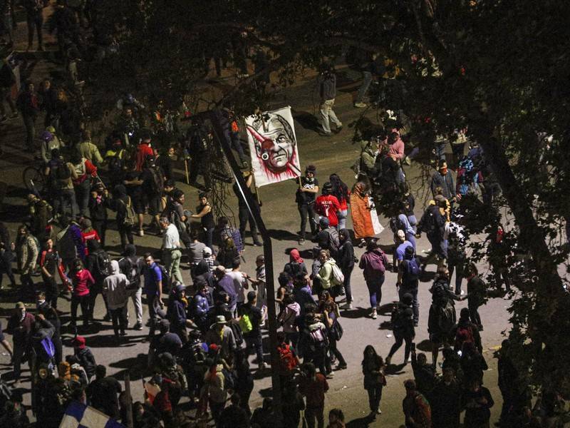 20 тысяч чилийцев вышли на Марш памяти погибших в массовых беспорядках