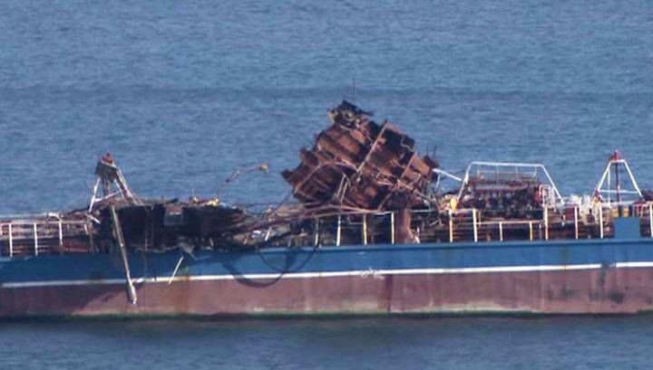Возобновлены поиски пропавшего члена экипажа танкера "Залив Америка"