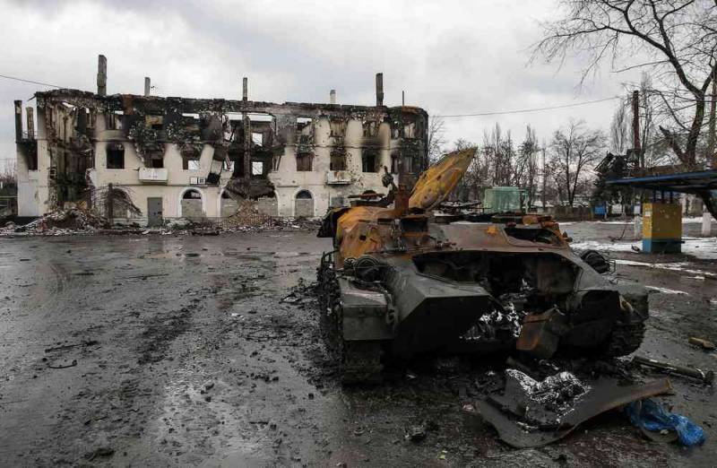 Украина потребовала от России оплатить восстановление Донбасса