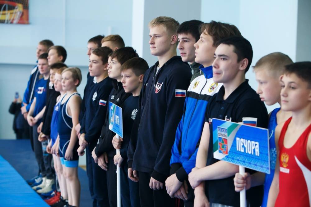 В Сыктывкаре состоялось открытие всероссийских соревнований по вольной борьбе