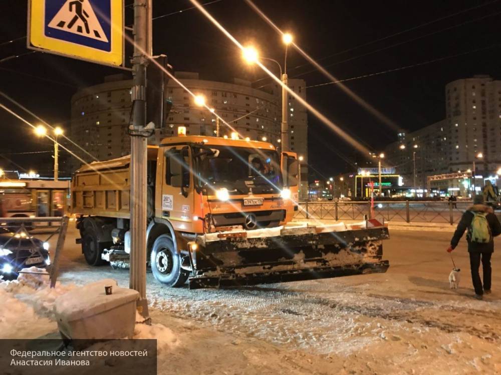 Утилизировать снег в Санкт-Петербурге будут 11 снегоплавильных точек
